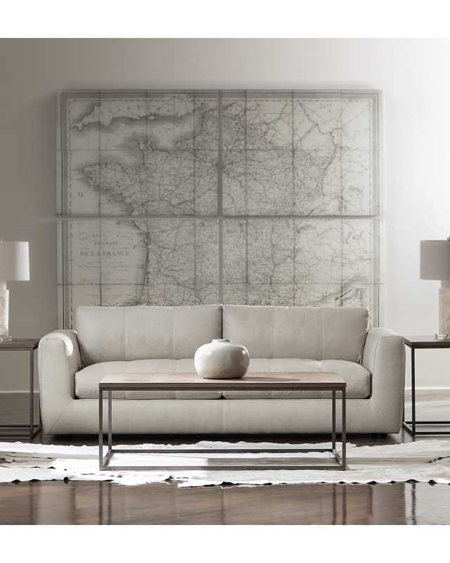 Remi Leather Sofa, 94"